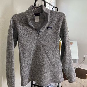 Patagonia better sweater 1/4 zip size M